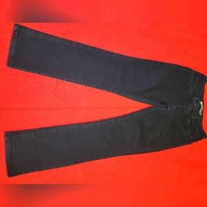 Ladies Levi's black denim size 4